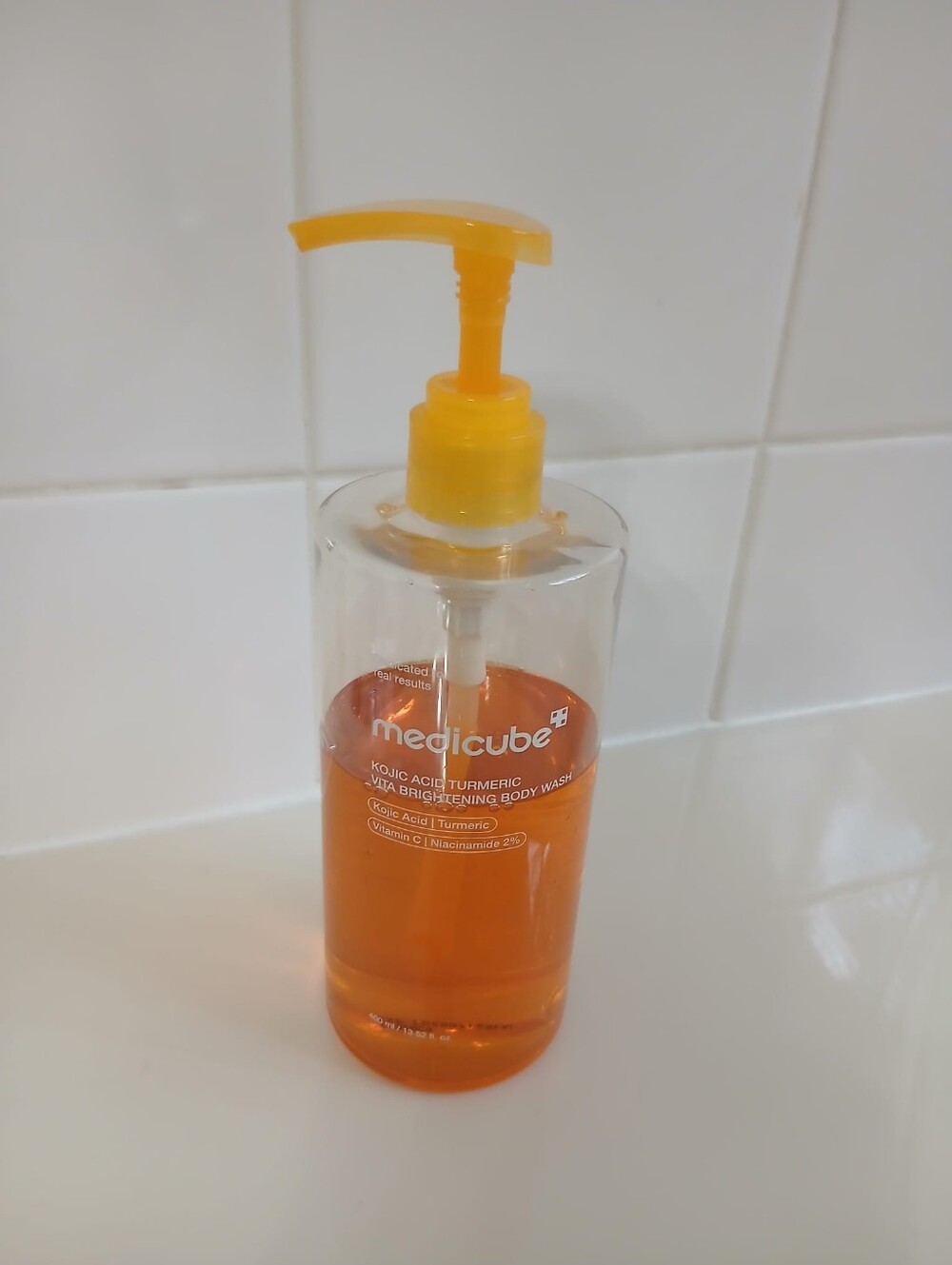 Medicube Kojic Acid And Turmeric Vita Brightening Body Wash